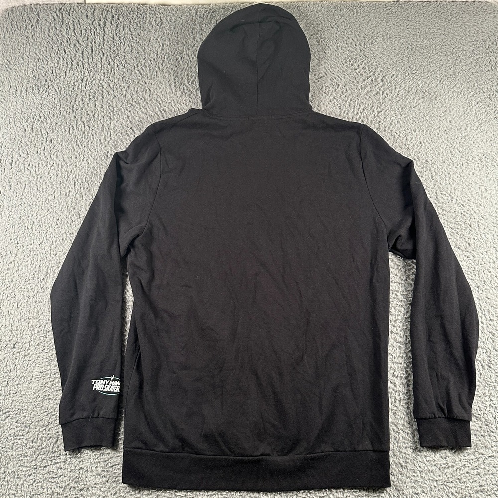 Marine Layer x Tony Hawk Hoodie Mens XL Black Full Zip Cotton Modal Made In USA - Picture 5 of 11